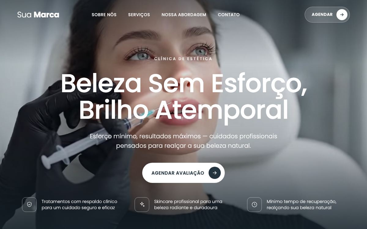Prévia original da Clínica de Estética